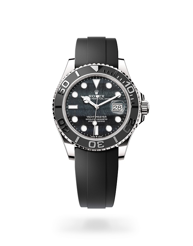 Rolex Yacht-Master 42 Oyster, 42 mm, white gold - M226659-0004 at Raffi Jewellers