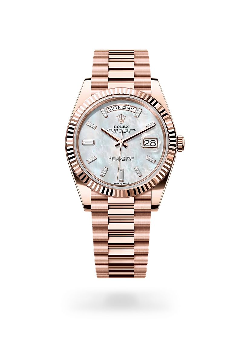 Rolex Day Date 40 18 ct Everose gold M228235 0056