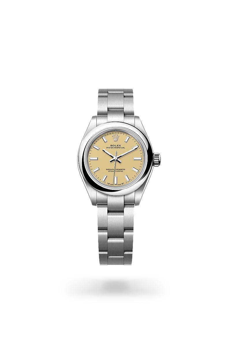 Oyster Perpetual 28 Oyster, 28 mm, Oystersteel - M276200-0007 at Raffi Jewellers