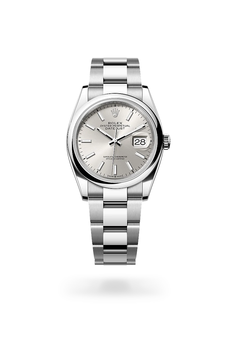 Datejust 36 Oyster, 36 mm, Oystersteel - M126200-0002 at Raffi Jewellers