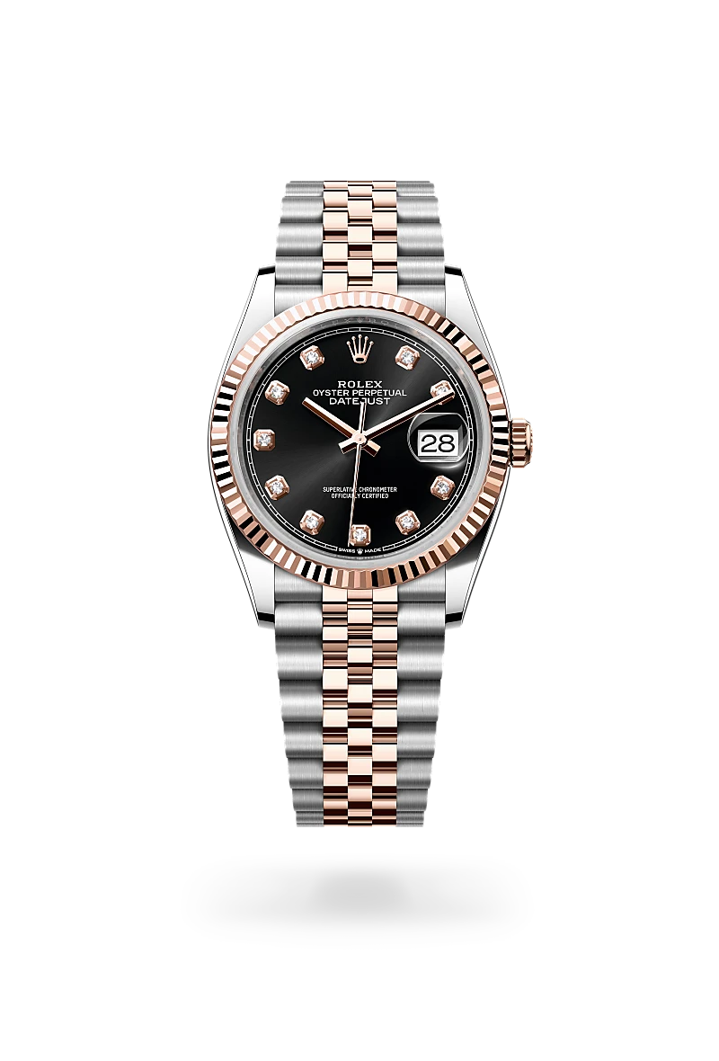 Datejust 36 Oyster, 36 mm, Oystersteel and Everose gold - M126231-0019 at Raffi Jewellers