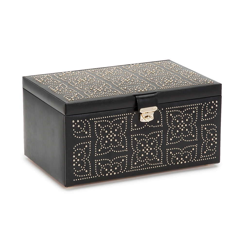 Marrakesh Large Jewelry Box - Black