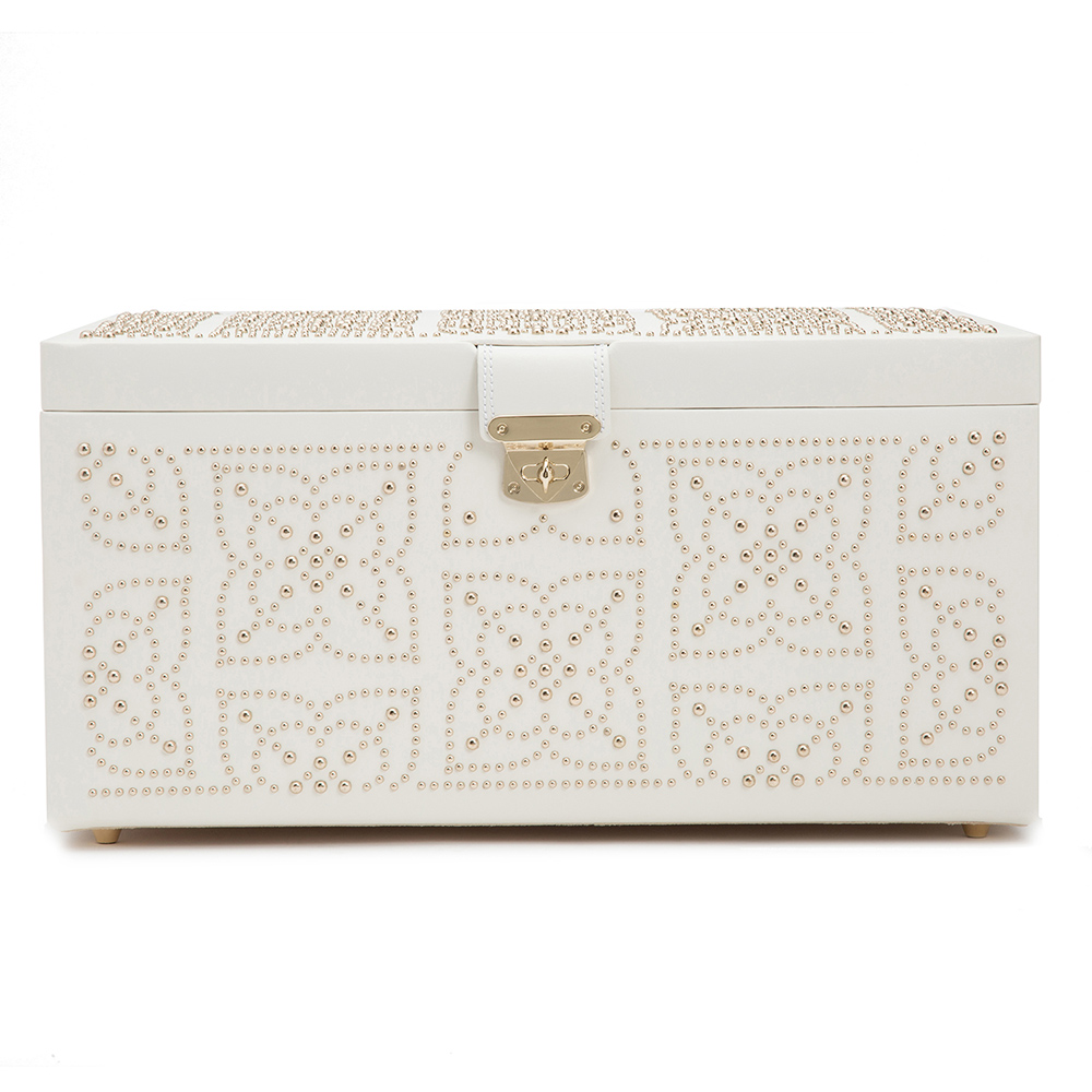 Marrakesh Large Jewelry Box - Cream