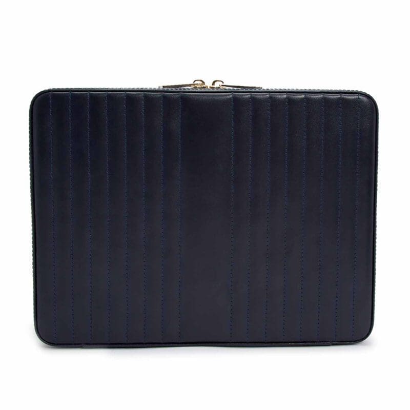 Maria Large Zip Case - Navy